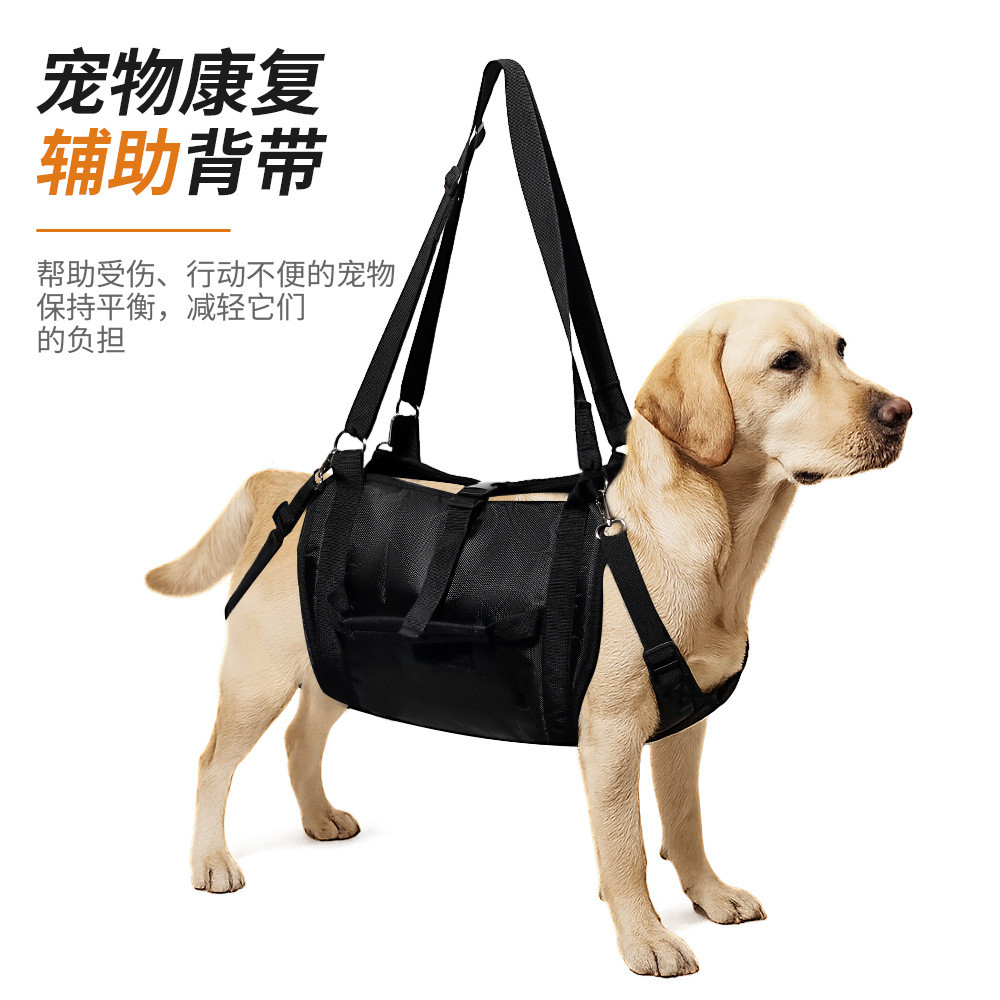 Dog walking aid harness, dog backpack, pet dog leg support strap, rehabilitation strap, dog lifting 