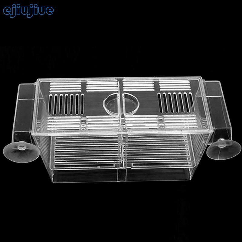 Cc Fish สําหรับถังฟักไข่ Incubator Breeding Box กล่องแยกพลาสติกสําหรับ Guppy