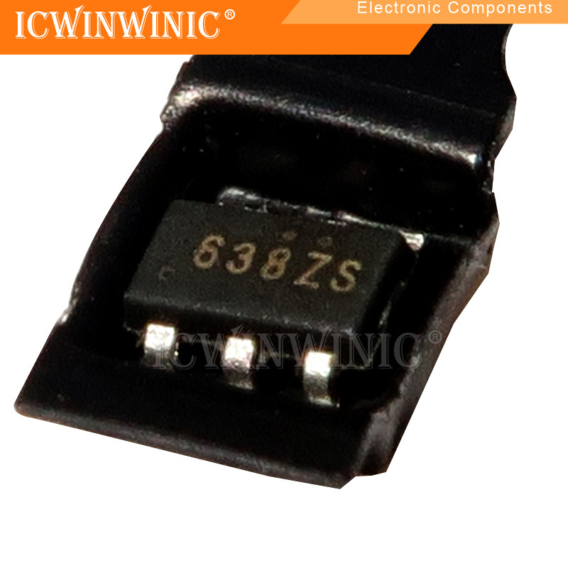 5 ชิ้น FDC638APZ 638ZS SOT23-6 ส่วนประกอบอิเล็กทรอนิกส์