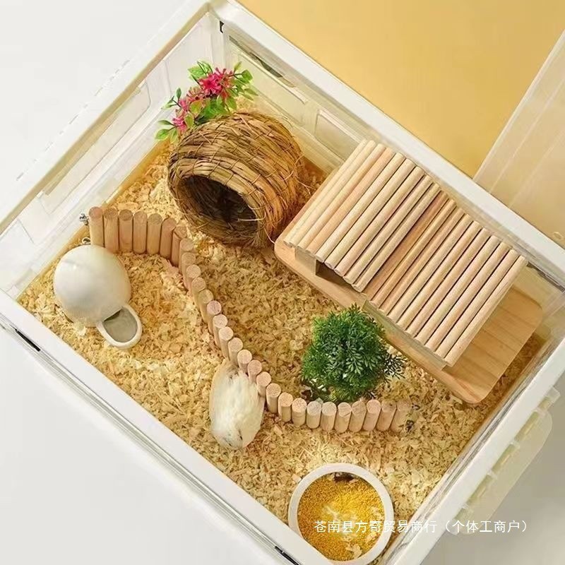 Rabbit cage, large home-use indoor rabbit cage, specifically designed for raising rabbits, with auto