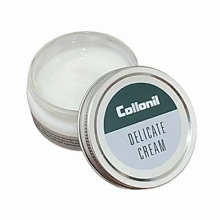 Collonil Delicate Cream 60ml โคโลนิลเดลิเคทครีมน้ำยาทำความสะอาดหนังเรียบ สำหรับรองเท้าและกระเป๋า