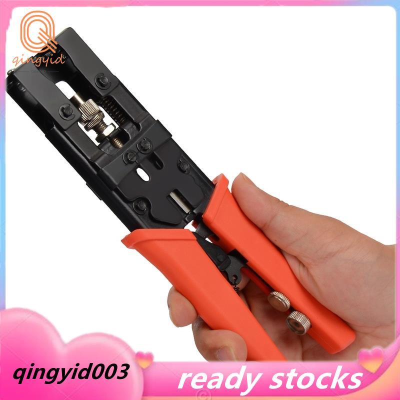 Coaxial Compression Crimper ชุดเครื่องมือ RG6 RG58 RG59 Crimp คีมสําหรับ F BNC Connectors พร้อม RG6 
