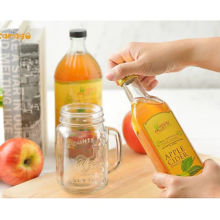 Apple Cider Vinegar with the mother ACV / แอปเปิ้ลไซเดอร์ ออร์แกนิค HappyMate 💥คีโต💥 ทานได้