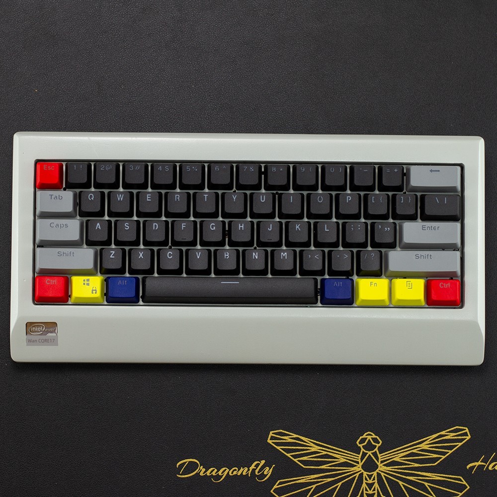 keycap anime keycap 60% คีย์บอร์ด PBT Matte โปร่งแสง RK61 Keycap oem ฉีดรูปร่างตัวอักษรปุ่มกดโปร่งใส
