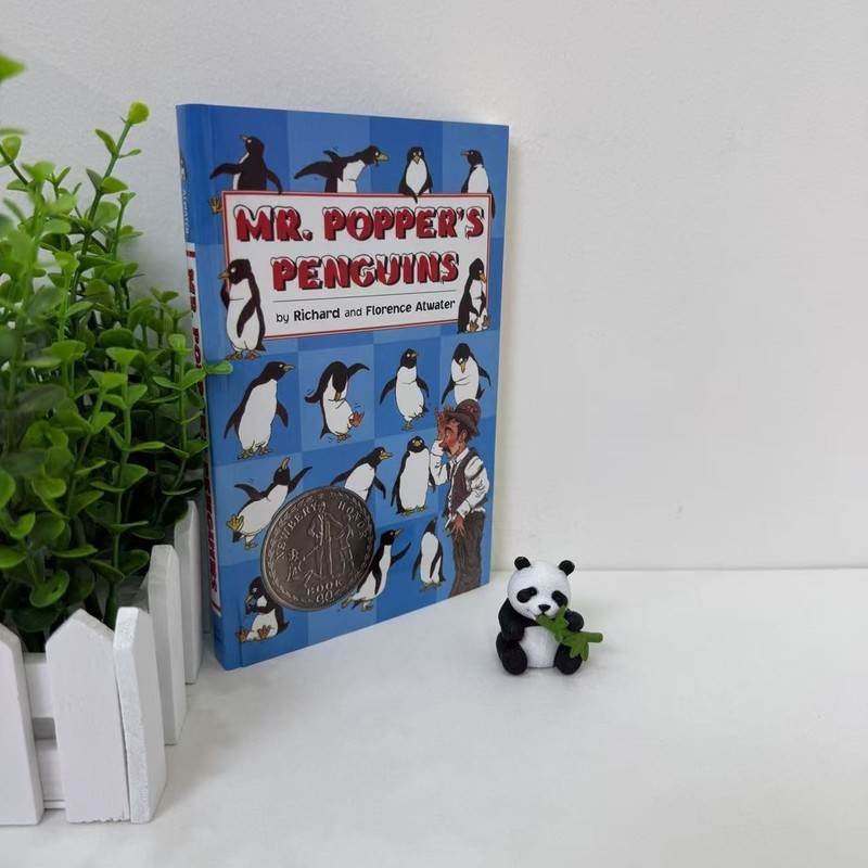 นาย Poppers Penguins เวอร์ชันภาษาอังกฤษ Mr Poppers Penguins Newbery นวนิยายวรรณกรรม AL8+280