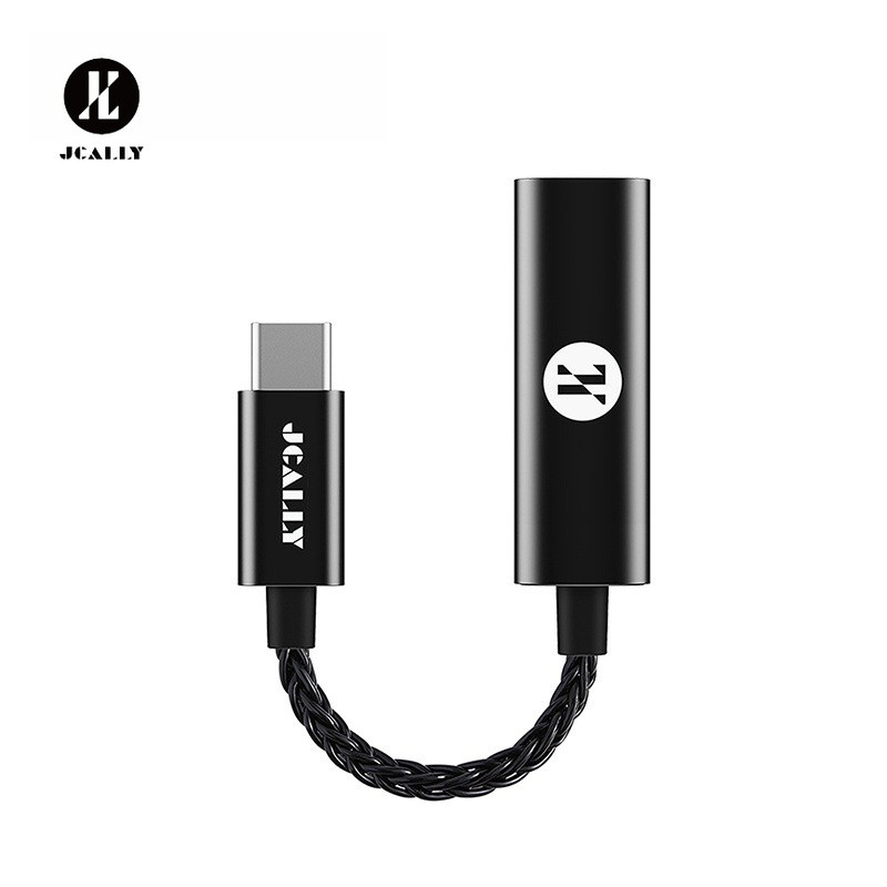 JCALLY JM30 PRO Digital Audio DAC Adapter Cable TYPE-C ถึง 3.5 มม.อะแดปเตอร์ CS43131 DAC JM30Pro USB