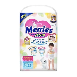 Merries ผ้าอ้อมเด็กเมอร์รี่ แบบกางเกง Size M, Size L