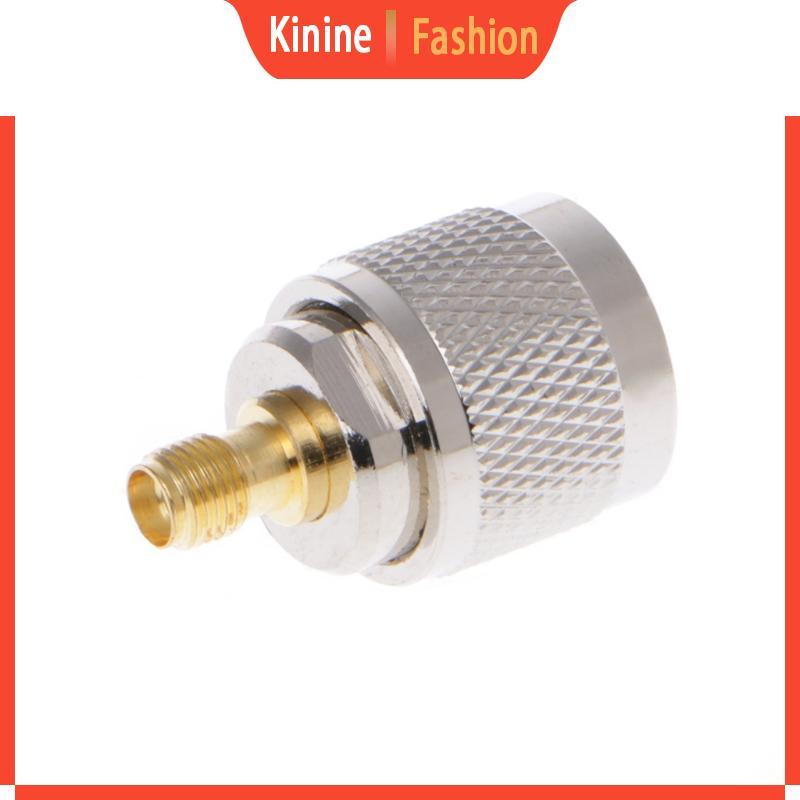 KIN SMA Female To UHF Male PL259 PL259 Connectors Coax Adapter Connectors โลหะตรง