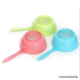 กระชอน+กรวย 2IN1 ตาข่ายพลาสติก กรวยกรองน้ำมีด้ามจับ กรวยถอดแยกได้ K146-K147(240)11905