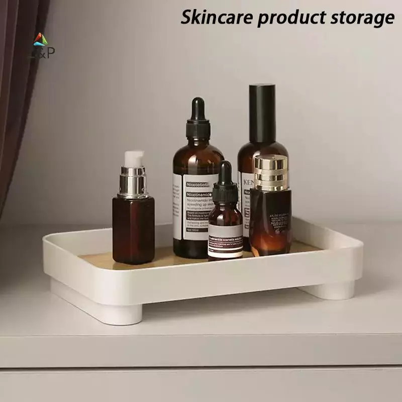 INVN Square Wooden Tray Desktop Organizer thumbnail 8