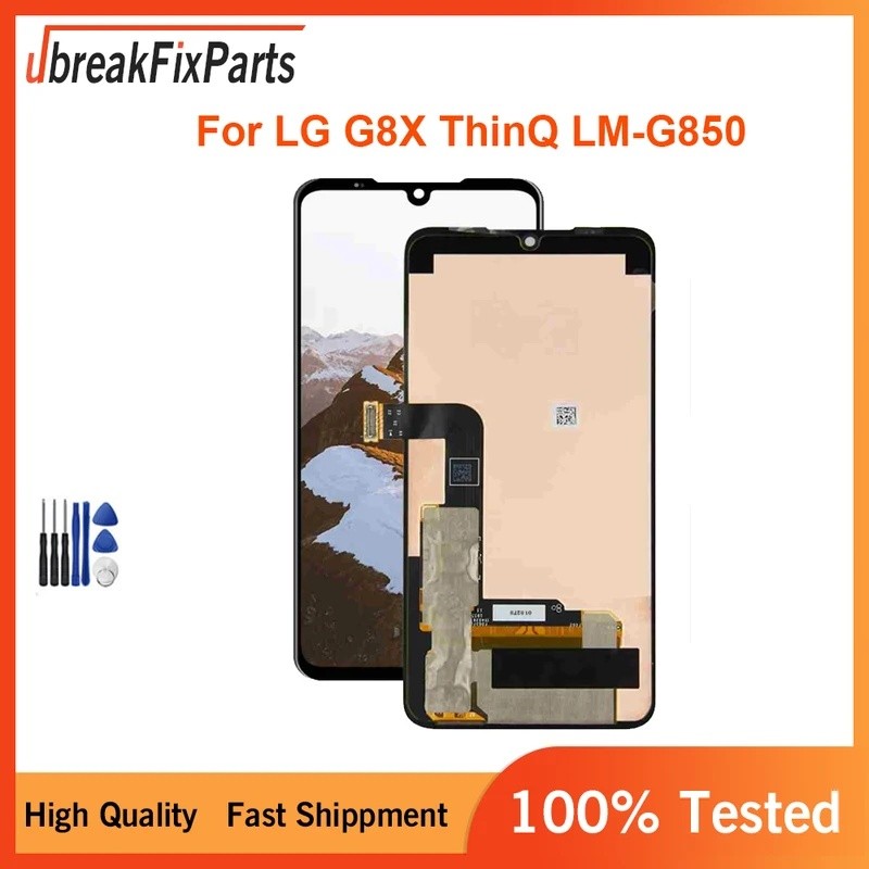 สําหรับ LG G8X ThinQ LM-G850 901LG จอแสดงผล LCD Touch Screen Digitizer Assembly สําหรับ LG V50S