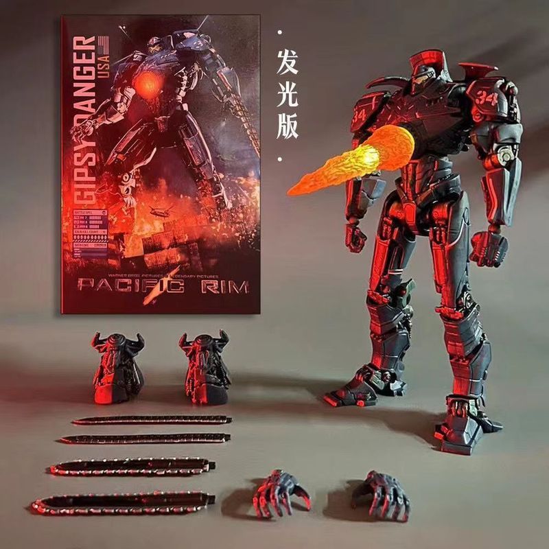 【พร้อมส่ง】Neca Pacific Rim mecha battle โมเดลหมาป่า Alpha Eureka Tango เคลื่อนไหวได้ โมเดล แปซิฟิกริ