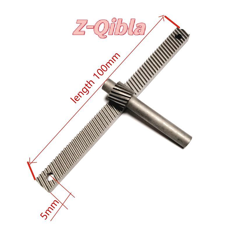 [Z-Qibla-t] เกียร์ปรับความแม่นยํา Ra 0.5M 17T 100MM Ra แพลตฟอร์มเลื่อนเกียร์เหล็กยกตารางเครื่องมือ