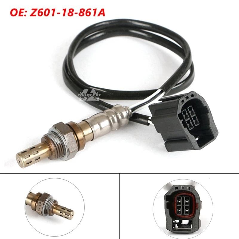Z601-18-861A Z602-18-861 เซ็นเซอร์ออกซิเจนด้านหน้าและด้านหลัง O2 Probe Sensor สําหรับ Mazda 3 BK 1.4