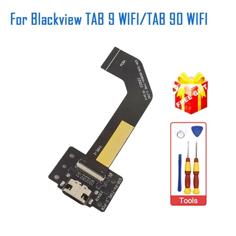 Original Blackview TAB 9 WIFI TAB 90 WIFI USB ฐานพอร์ตชาร์จพร้อมการชาร์จ FPC สําหรับ Blackview Tab 9