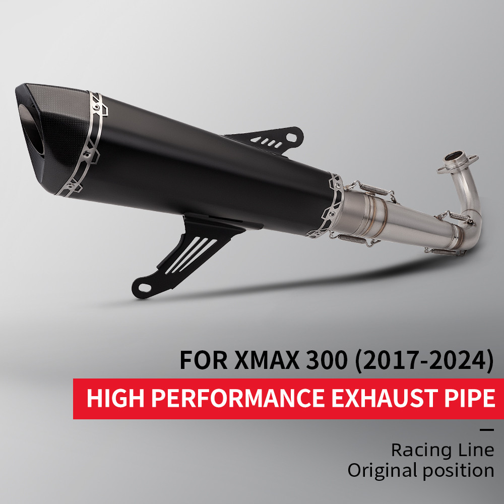 สําหรับ XMAX 250 / 300 2017 ถึง 2025 XMAX300 XMAX250 Escape รถจักรยานยนต์ท่อไอเสียและ Link ท่อระบบ