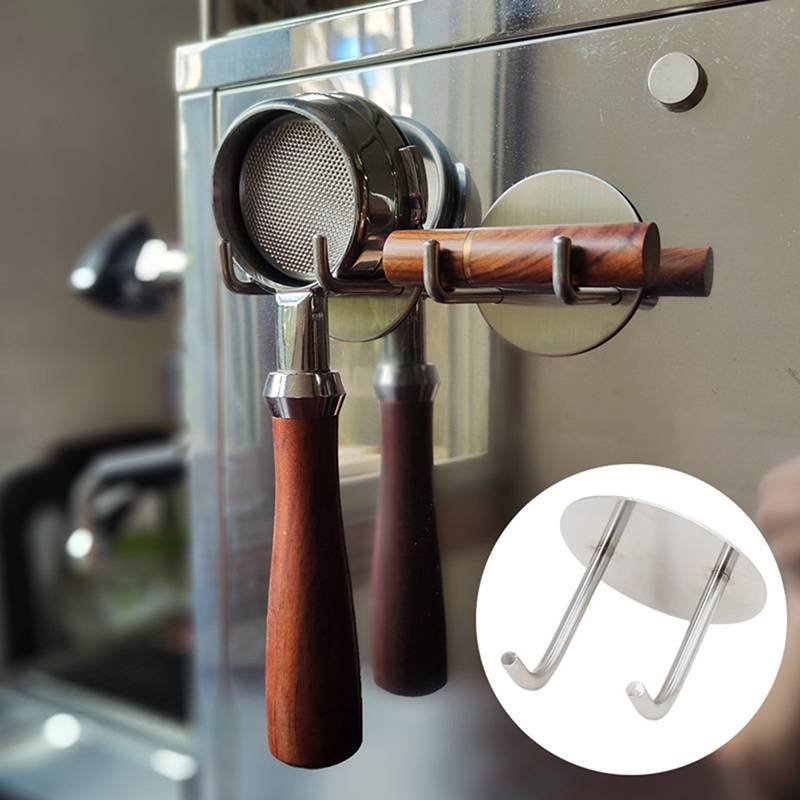 [DPGT] Self-adhesive Coffee Bottomless Portafilter Wall Ra 51mm/53mm/54mm/58mm Coffee Bottom Filter 