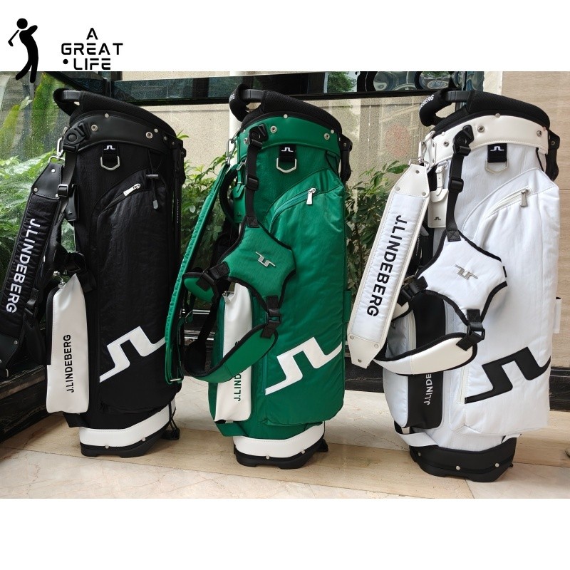 2025 JL New Ultra-Light Waterproof Golf Stand Bag - Convertible Backpack/Sling, Unisex Nylon with Ca