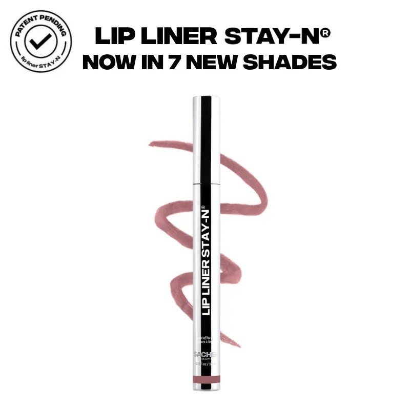Sacheu Lip Liner STAY-N - Peel-Off Lip Liner Stain - All Day & Night Lip Liner with Hyaluronic Acid 
