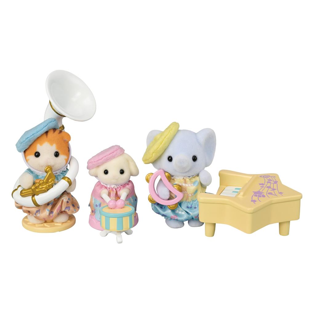 Sylvanian Families Hoikuen ชุดการแสดง Hoikuen -Doremifa Band- S-78 ใบรับรอง ST Mark อายุ 3 ปีขึ้นไ