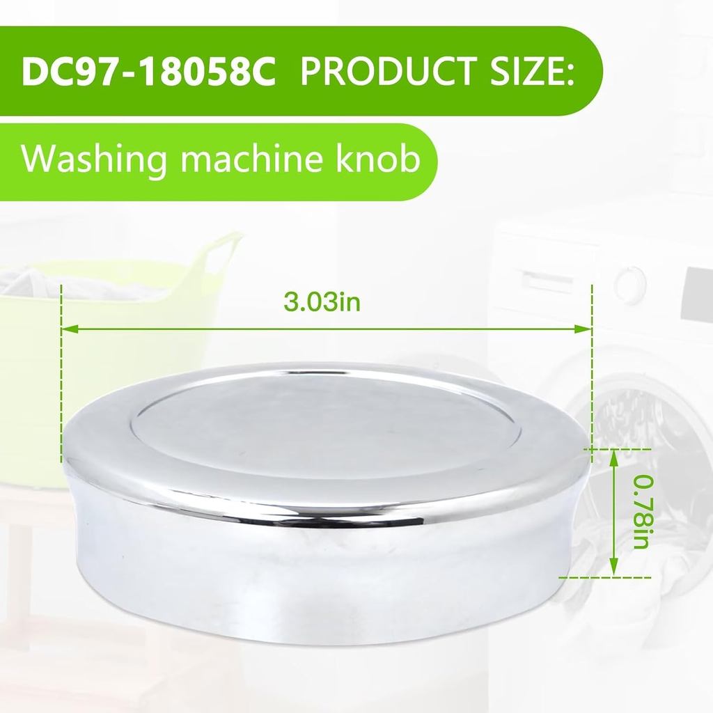 DC97-18058C เปลี่ยนลูกบิดประกอบปุ่มควบคุมสําหรับ Samsung เครื่องซักผ้า WF45N5300AV WF42H5200AF WF45N