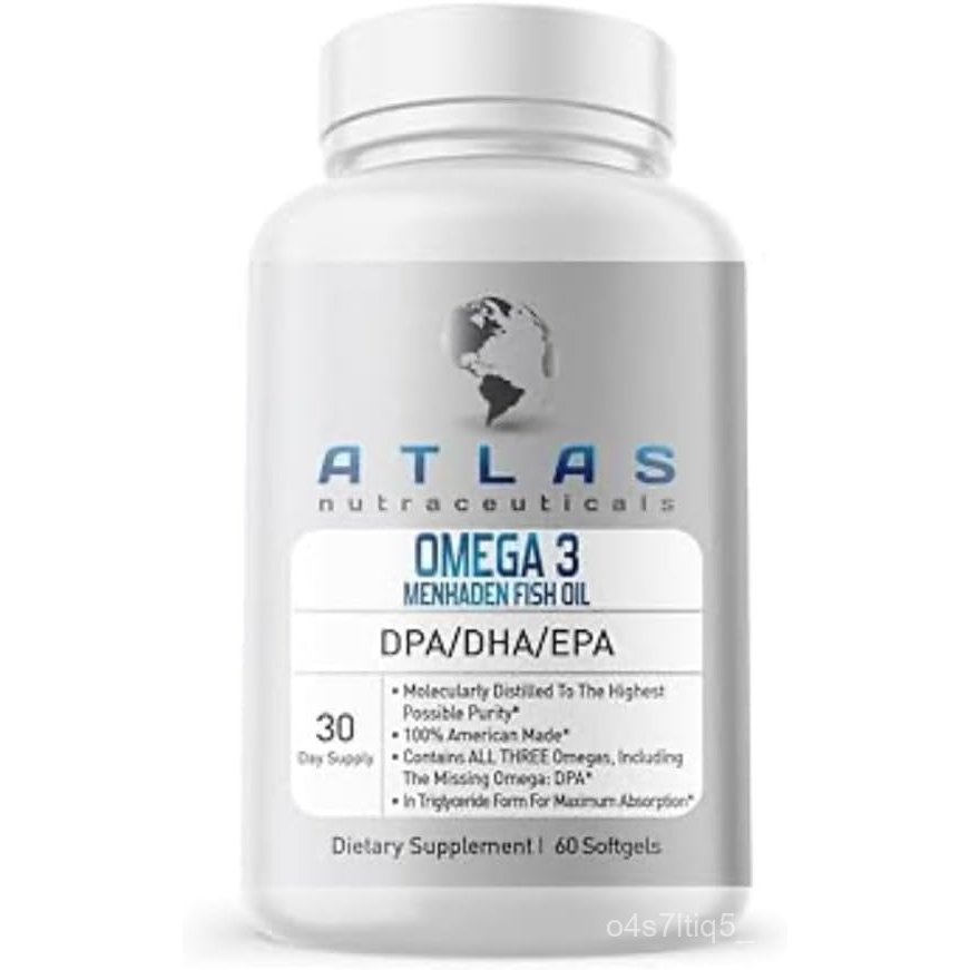 Menhaden Fish Oil-Omega 3-60 Softgels
