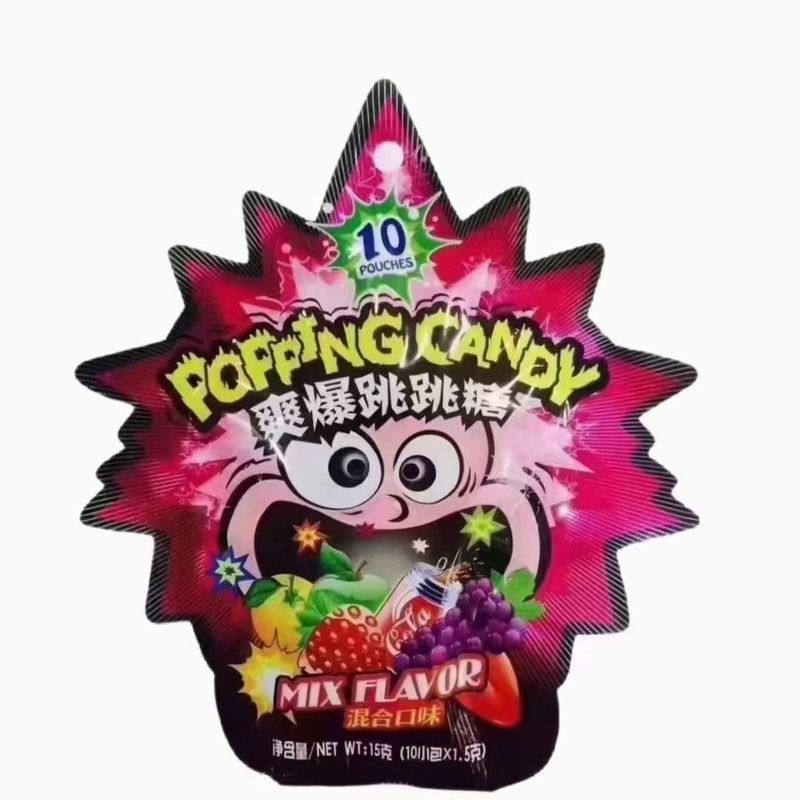 ขายส่ง ลูกอมป๊อปปิ้งสดชื่น รสผสม วัยเด็ก Influencer 8090 Explosion Strong Nostalgic Fun Candy Snacks