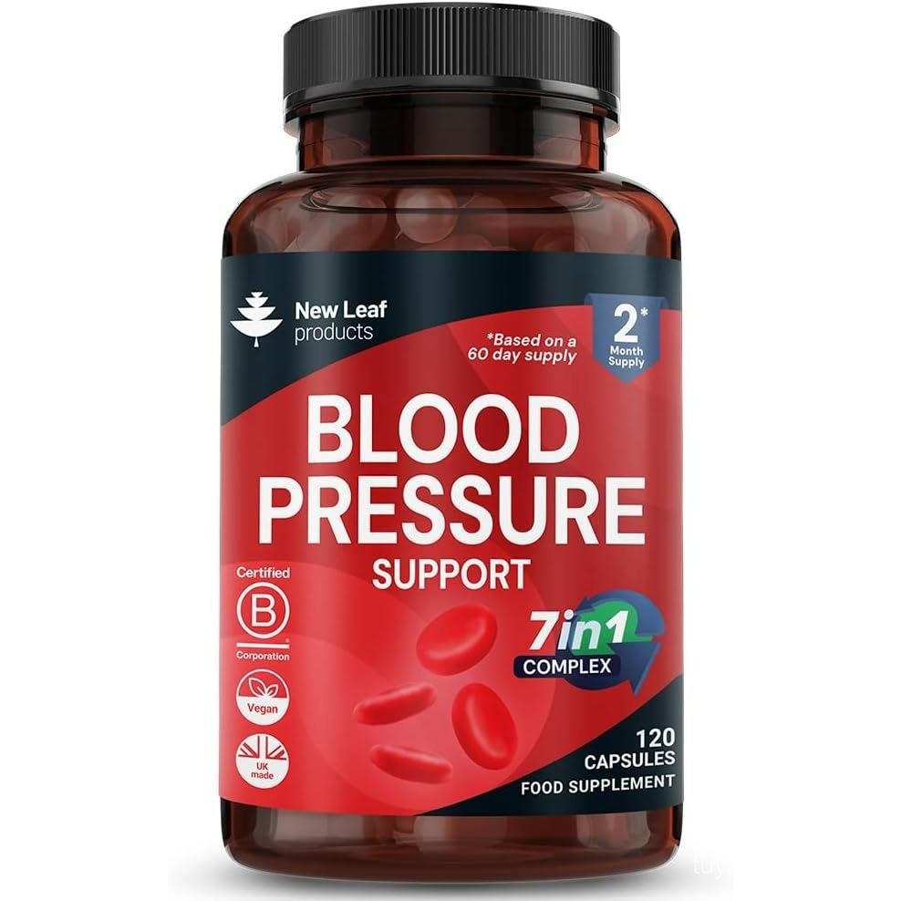 7in1 120 แคปซูล 2 เดือน ply Heart Health โพแทสเซียมและแมกนีเซียมพร้อม COQ10 และสารสกัดจากกระเทียม Ma