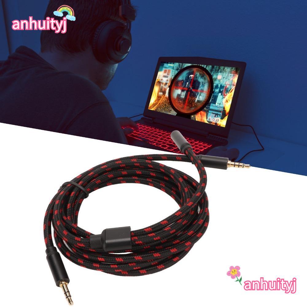 ANHUITYJ Chat Link Cable, 3.5 มม. Plug and Play Chat Adapter Cable, ยืดหยุ่น 270 ซม./8.9ft สายสัญญาณ