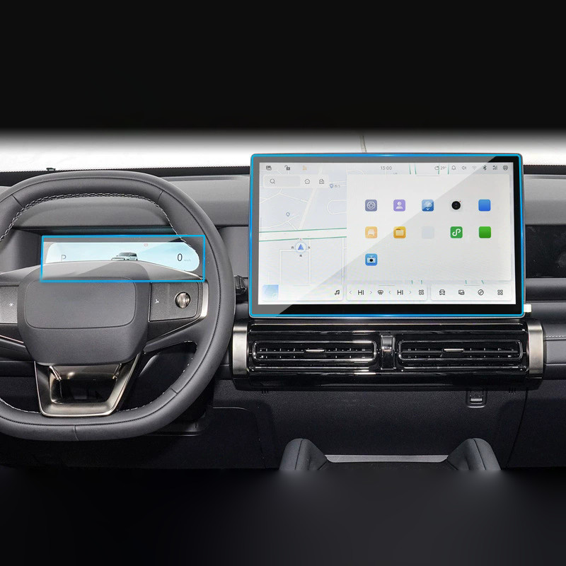 Premium-Car GPS Dashboard Screen Protect Tempered Toughened Film สําหรับ iCAR 03T 2024 2025