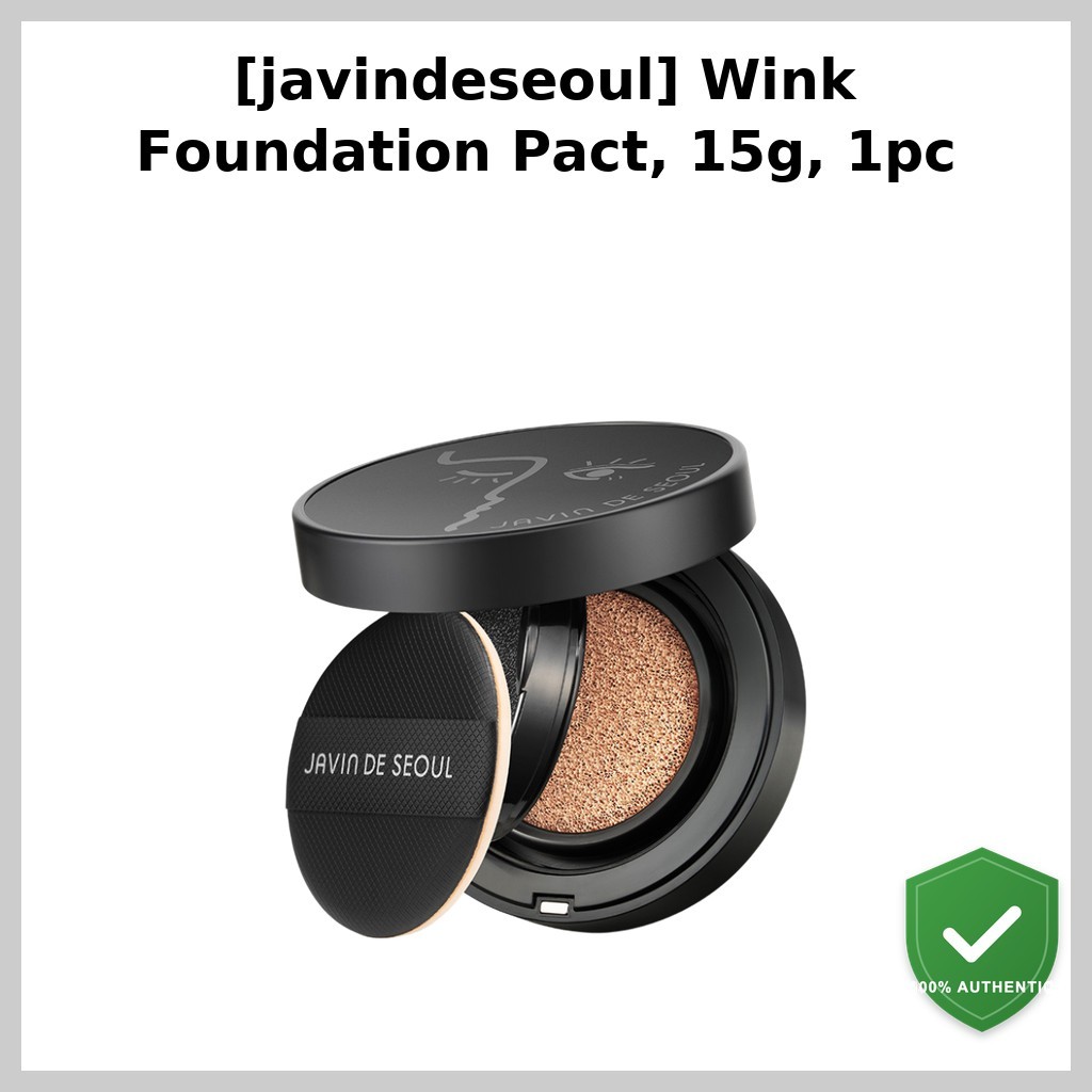 [javindeseoul] Wink Foundation Pact, 15g, 1pc / Korean Foundation Pact / Buildable Coverage by HOLYH