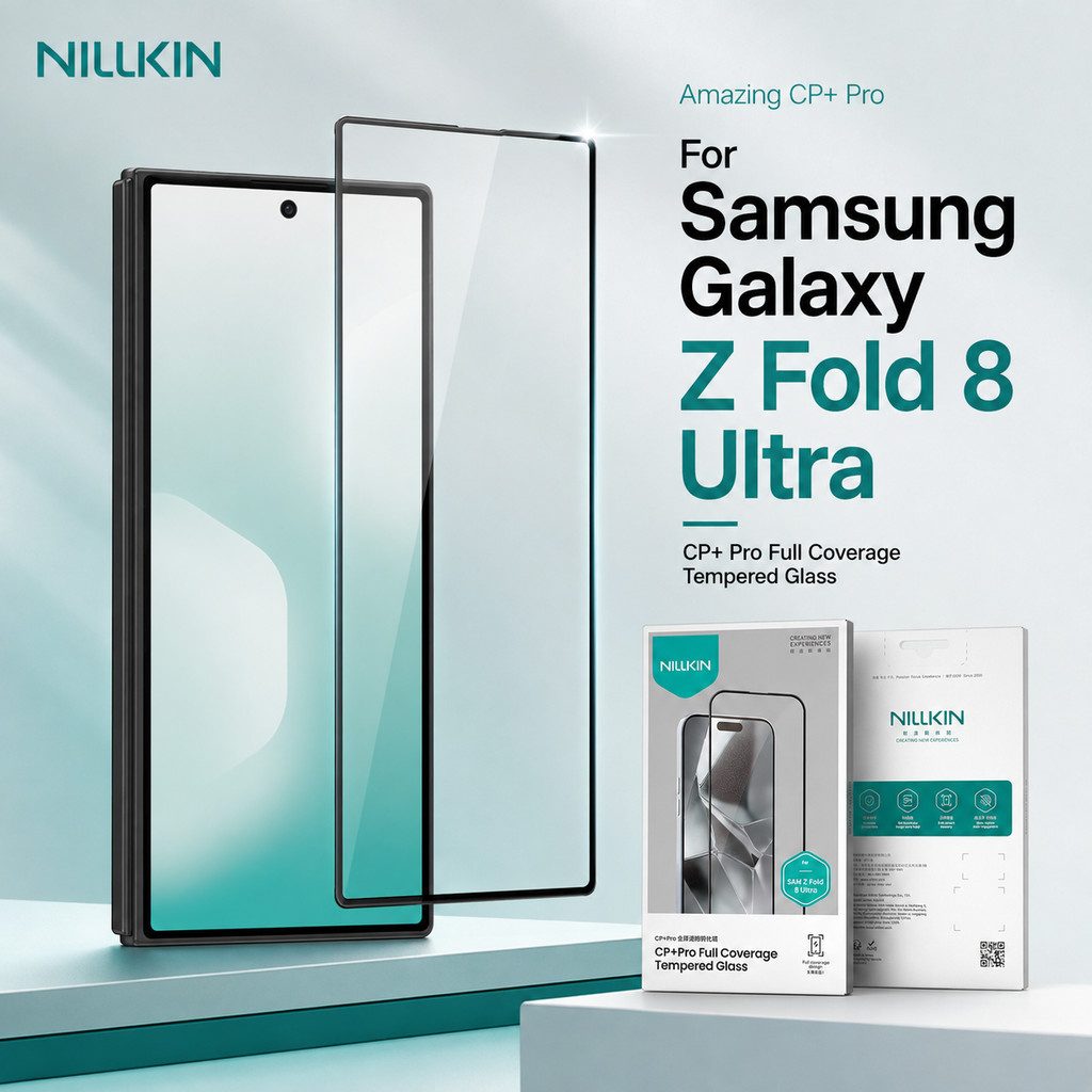 NILLKIN ฟิล์มกระจก สำหรับ Samsung Galaxy Z Fold 8 Ultra Galaxy Z Fold 7 Ultra ฟิล์มกระจก FM5002