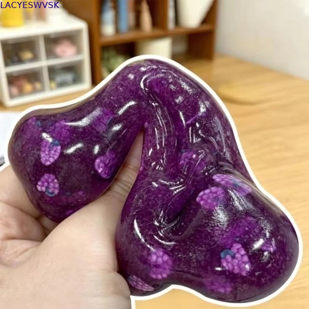 LACYSWVSK Fruit Ice Squishy Toy, Fruit Smoothie Design Soft Fruit Slush Squishy Toy, คลายเครียดช้า R
