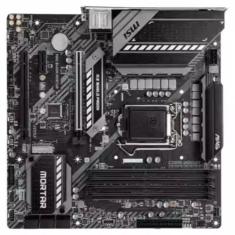 MSI/MSI B460M MORTAR B460 เมนบอร์ด 1200 Pins H410 H510 B560 Z490