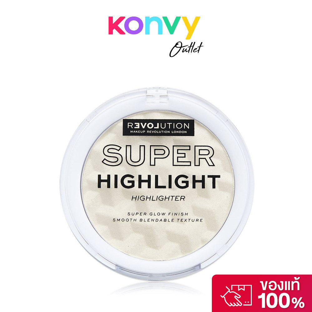 Makeup Revolution Relove Super Highlight 6g #Shine เมคอัพ รีโวลูชั่น ไฮไลท์คอลเลกชัน Relove.