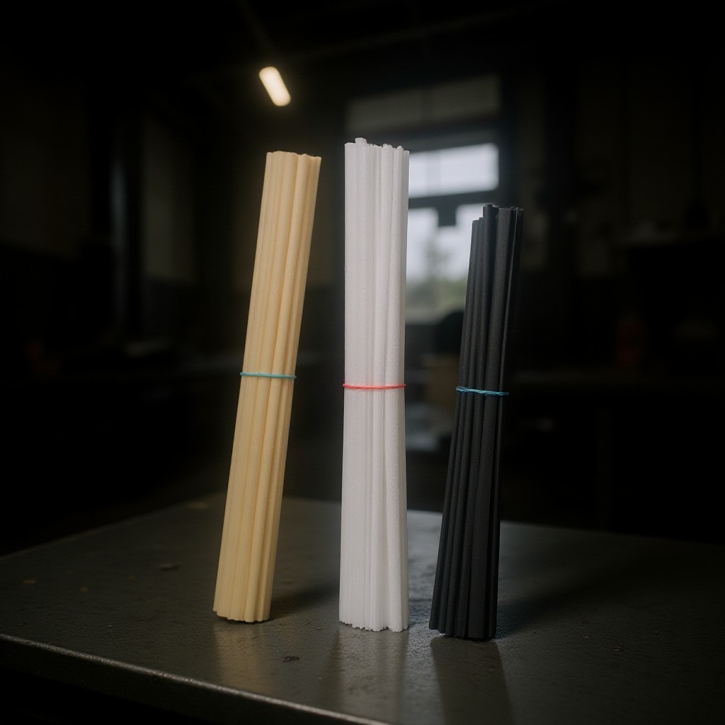 ลวดเชื่อมพลาสติกสําหรับซ่อมกันชนรถยนต์ PP PE PVC ABS PPR แท่งซ่อมสีเข้ากันได้กับเครื่องเชื่อมพลาสติก