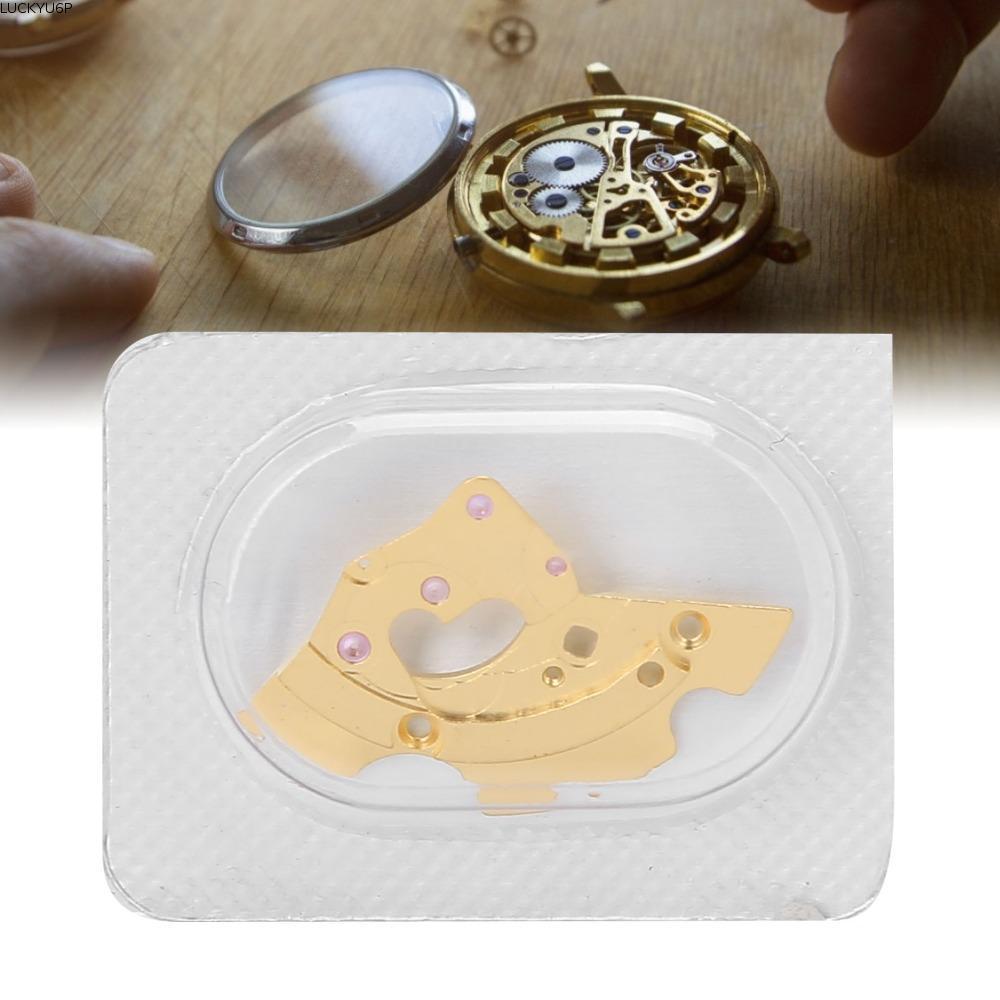 LUCKYUMY Watch Movement Splint,ทอง/สีขาวสําหรับ2824นาฬิกา BALANCEล้อSplint,นาฬิกาอะไหล่ซ่อมสําหรับ28