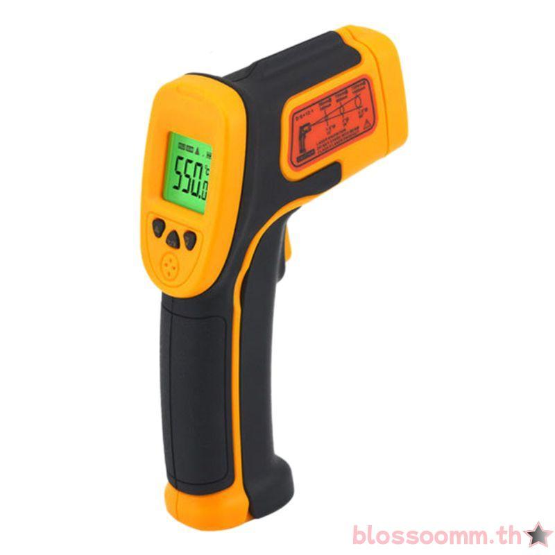 BLOSS LCD Digital IR อินฟราเรดเครื่องวัดอุณหภูมิแบบไม่สัมผัส AS530 550