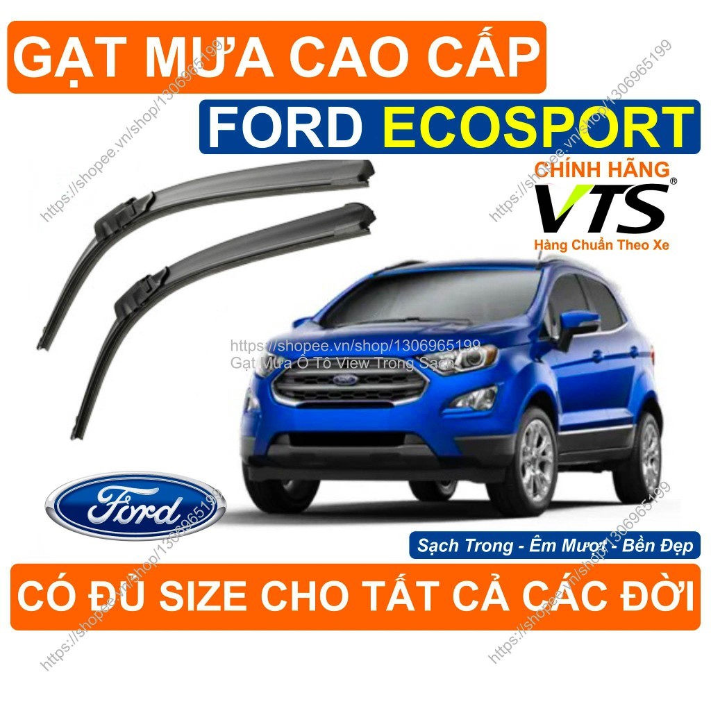 ที่ปัดน้ําฝน Ford Ecosport ที่ปัดน้ําฝนคู่สําหรับ Ford Ecosport มีจําหน่ายทุกขนาดสําหรับรุ่น Ecospor