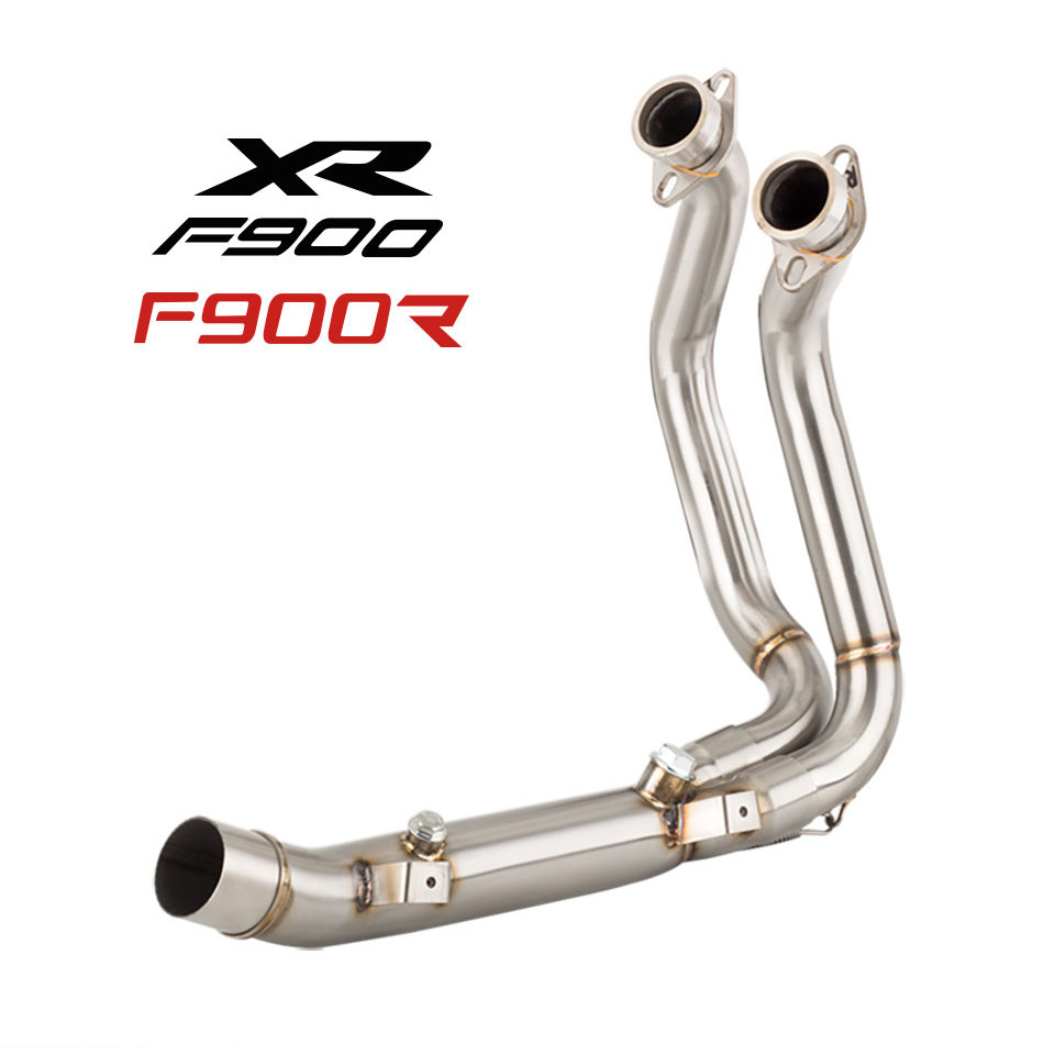 รถจักรยานยนต์ไอเสีย header Fit สําหรับ BMW F900R F900XR 2020-2024 รถจักรยานยนต์ไอเสียระบบด้านหน้า Li