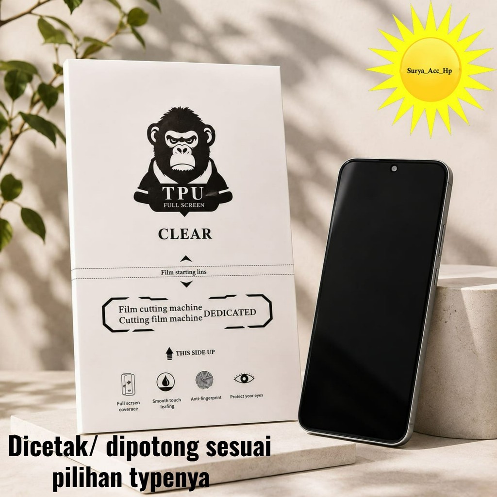 Anti-Scratch Hydrogel Clear Oppo F1 F1 Plus F11 F11 Pro F15 F17 F17 Pro F19 Pro F1s F23 F23 Pro F25 