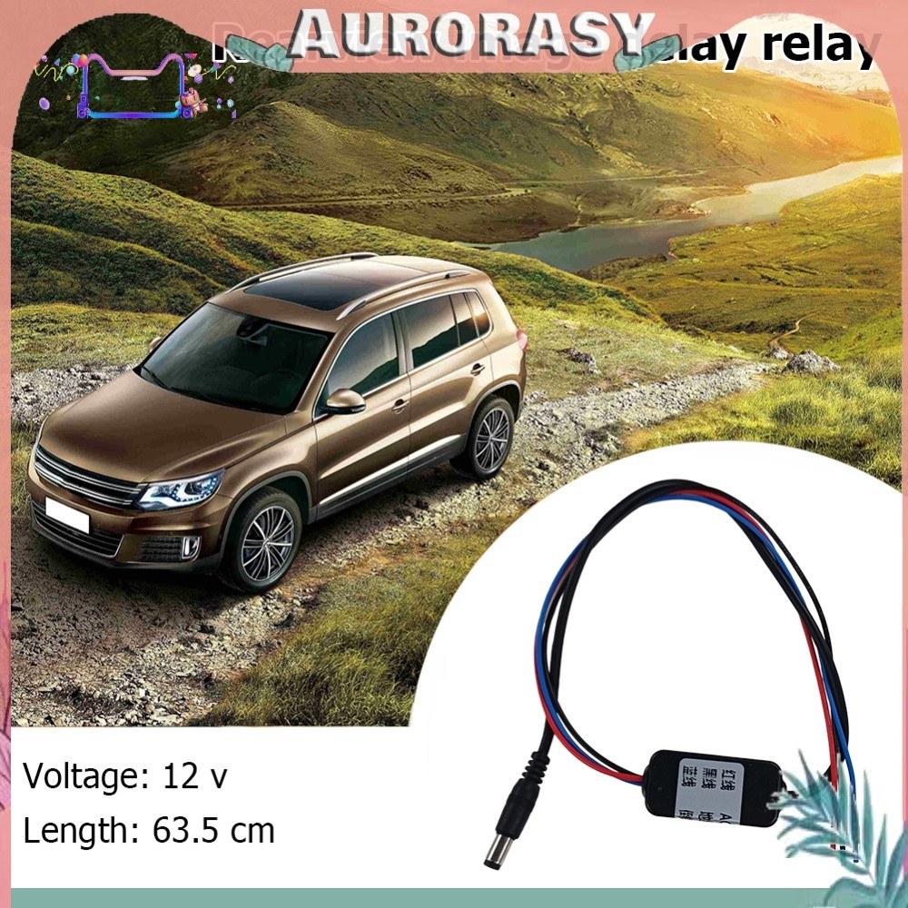 [AURORASY]กล้องมองหลังรถยนต์Delay Timer Relay Filter Wire สําหรับ VW Touareg Tiguan Golf รุ่นที่รองร
