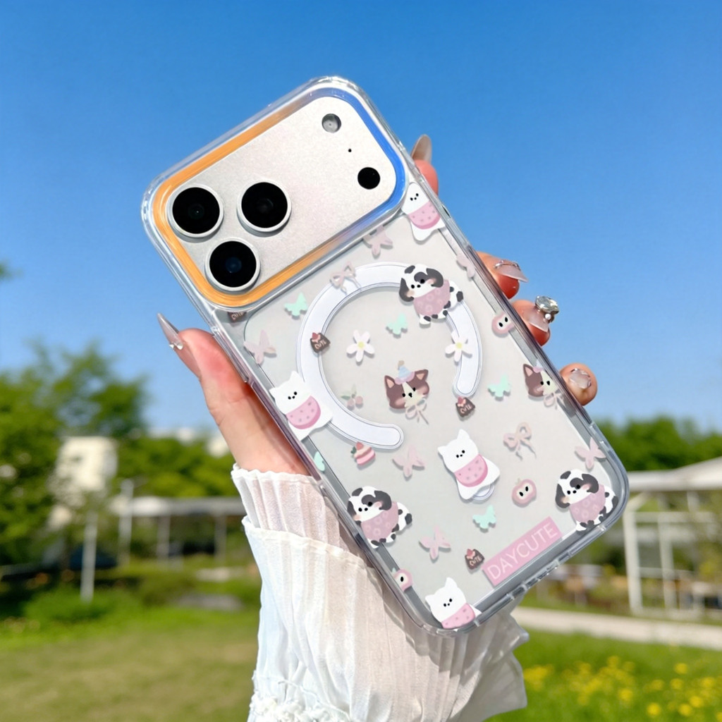 เข้ากันได้สำหรับ เคสไอโฟน 17PROMAX 16 iPhone 15PLUS 14PRO 13PROMAX 12 11PRO-HLYCK129