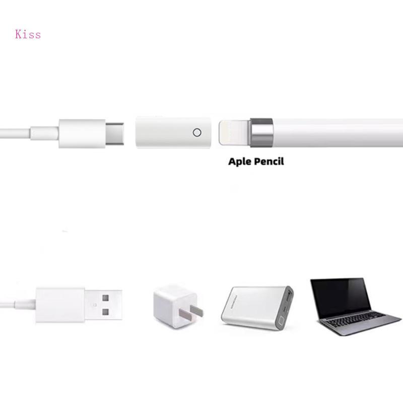 Kiss Female Power Charger Adaptor อะแดปเตอร์ชาร์จสําหรับ iOS Pencil 1st