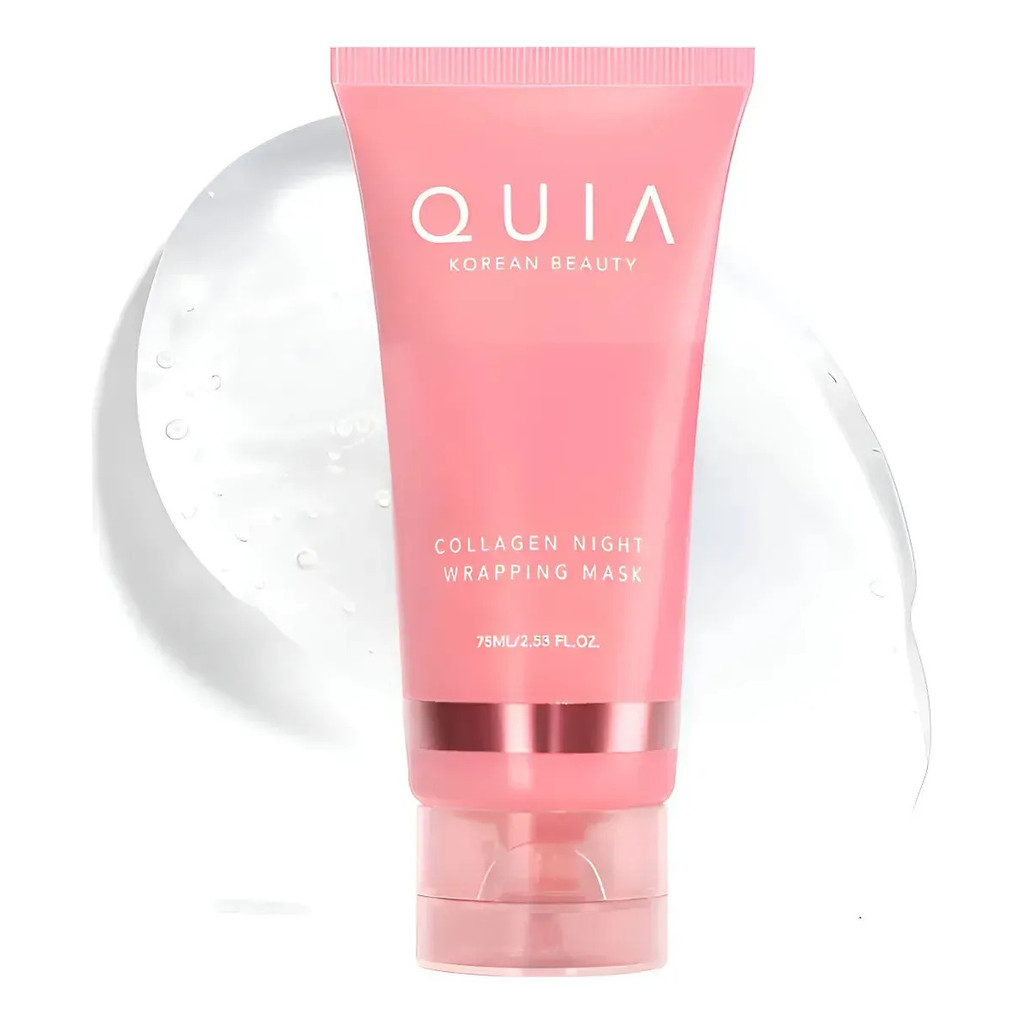 มาส์กบรรจุภัณฑ์กลางคืนคอลลาเจน Quia/UY4M