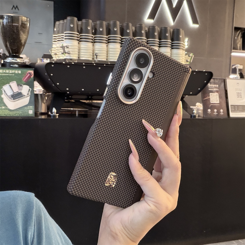 เหมาะสําหรับ Samsung W25 เคสโทรศัพท์ zfold6 เคสป้องกัน Dual Central Axis zfold7 เคสโทรศัพท์ Dual Cen