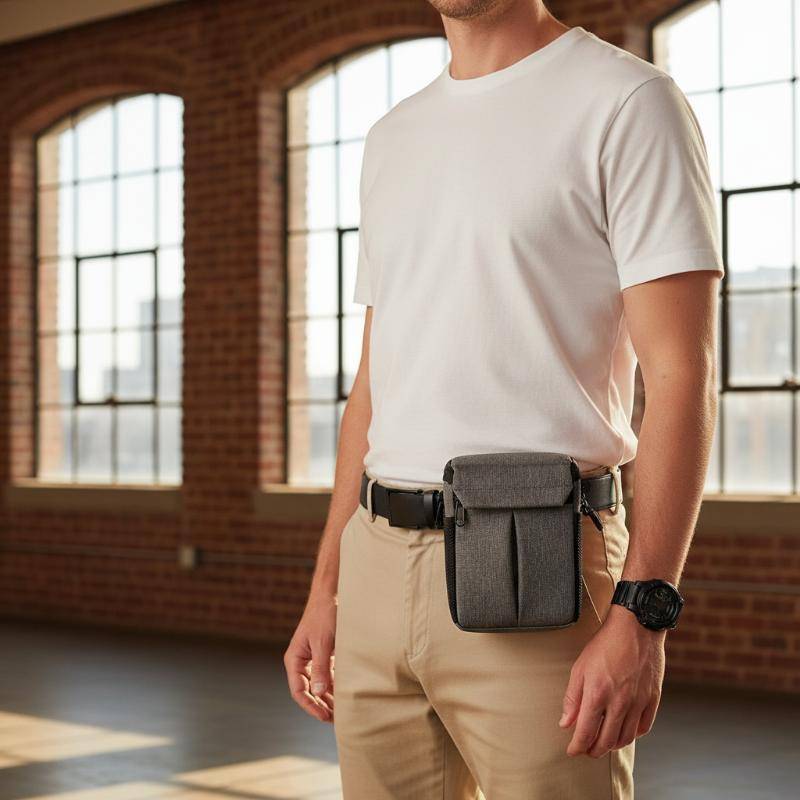 Tianyuanfff Shoproof กระเป๋ากล้องไนลอนทนทาน Dual Wear Crossbody Shoulder Case สําหรับกล้อง Smallpact