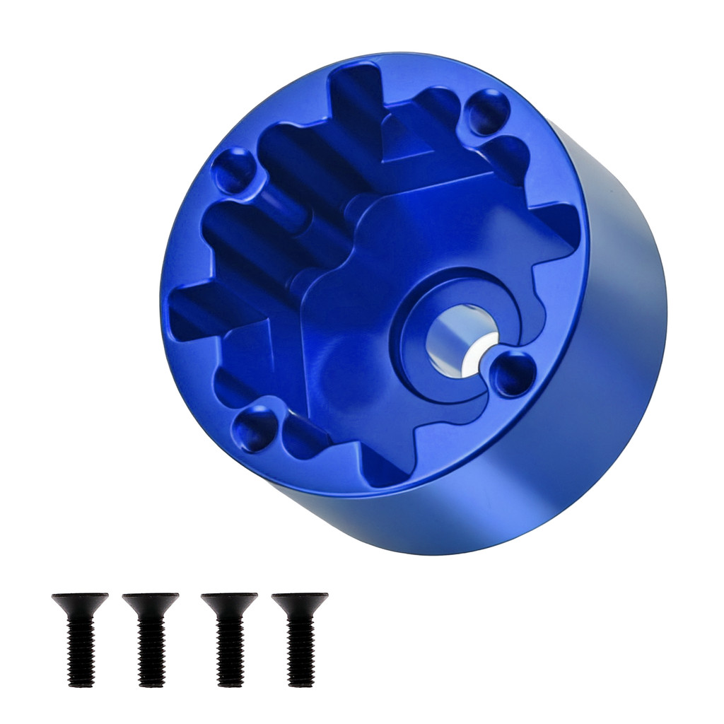 อัพเกรดสากลอุปกรณ์เสริมโลหะ Differential Housing สําหรับ MJX 1/10 10208 V1 V2 Little Monster RC รถ