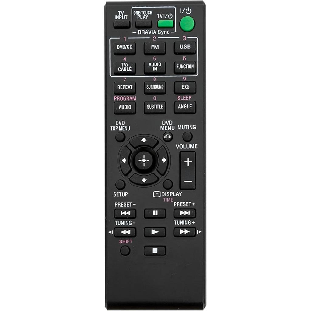 ใหม่ RM-ADU138 เปลี่ยนรีโมทคอนโทรลสําหรับ Sony DAV-TZ140 HBD-TZ140 DAV-TZ150 AVR-TZ145 DAV-TZ145 AV-