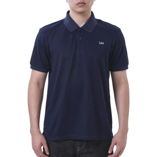 LEE เสื้อยืดโปโลผู้ชาย ทรง Regular รุ่น LE F125MPOLF03 สีกรมท่า